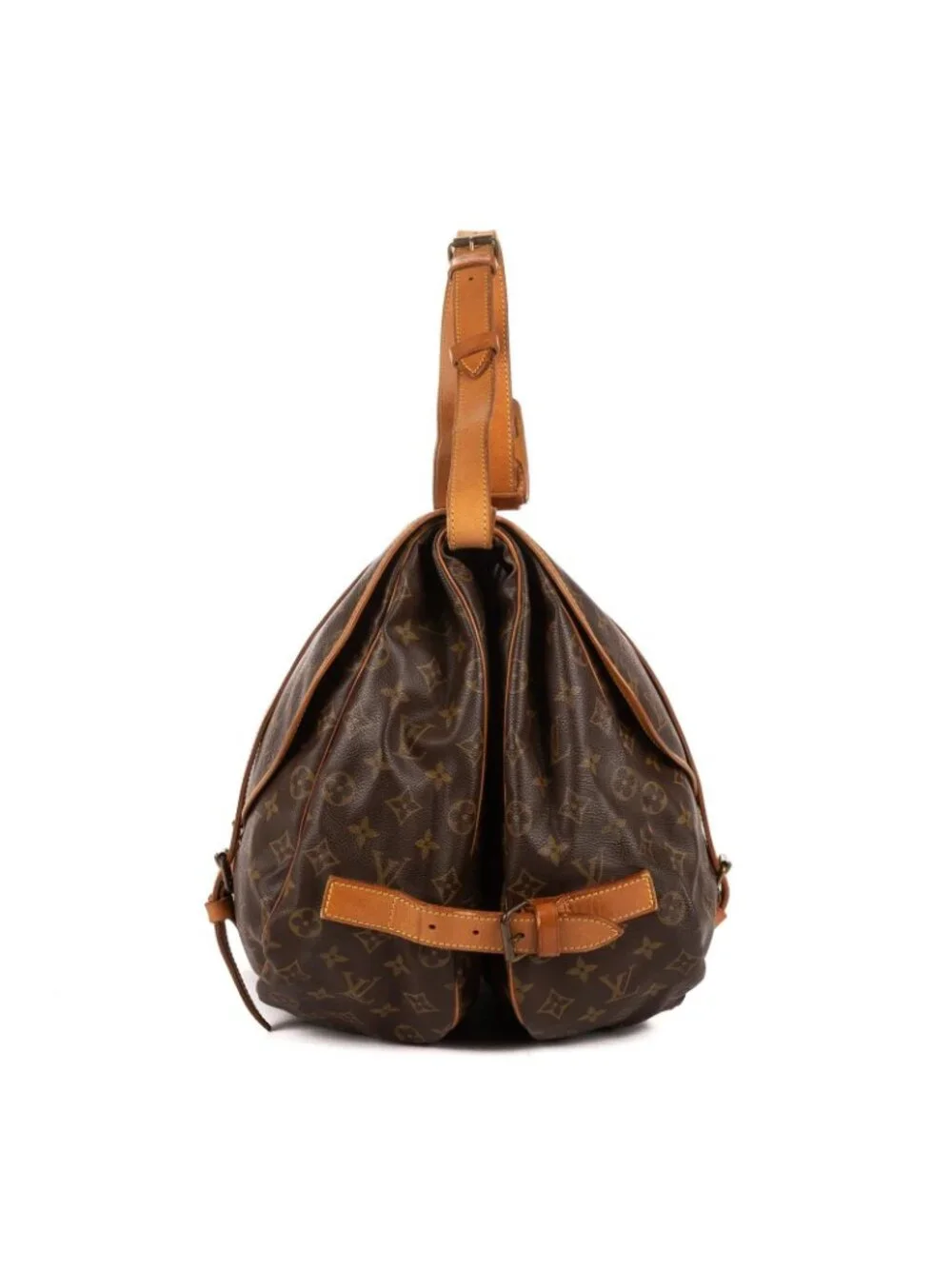 Louis Vuitton Saumur 43 Brown Monogram Canvas - Picture 4 of 11